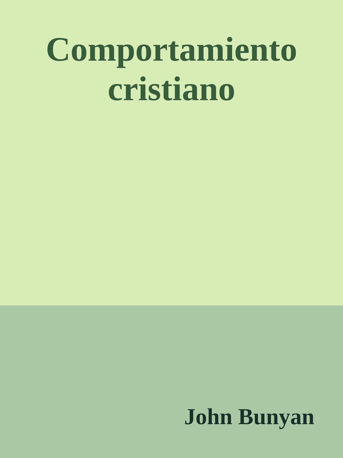 Comportamiento cristiano