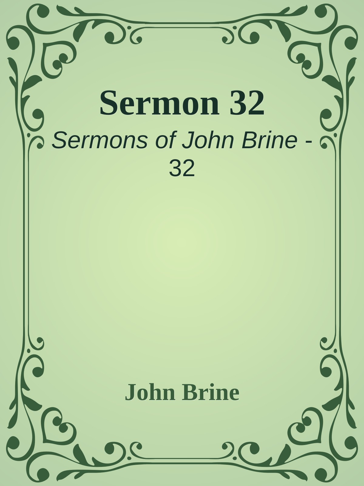 Sermon 32