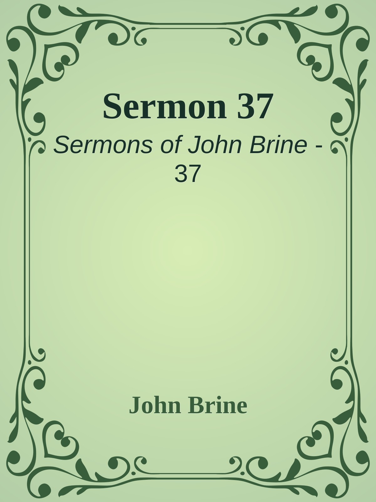 Sermon 37