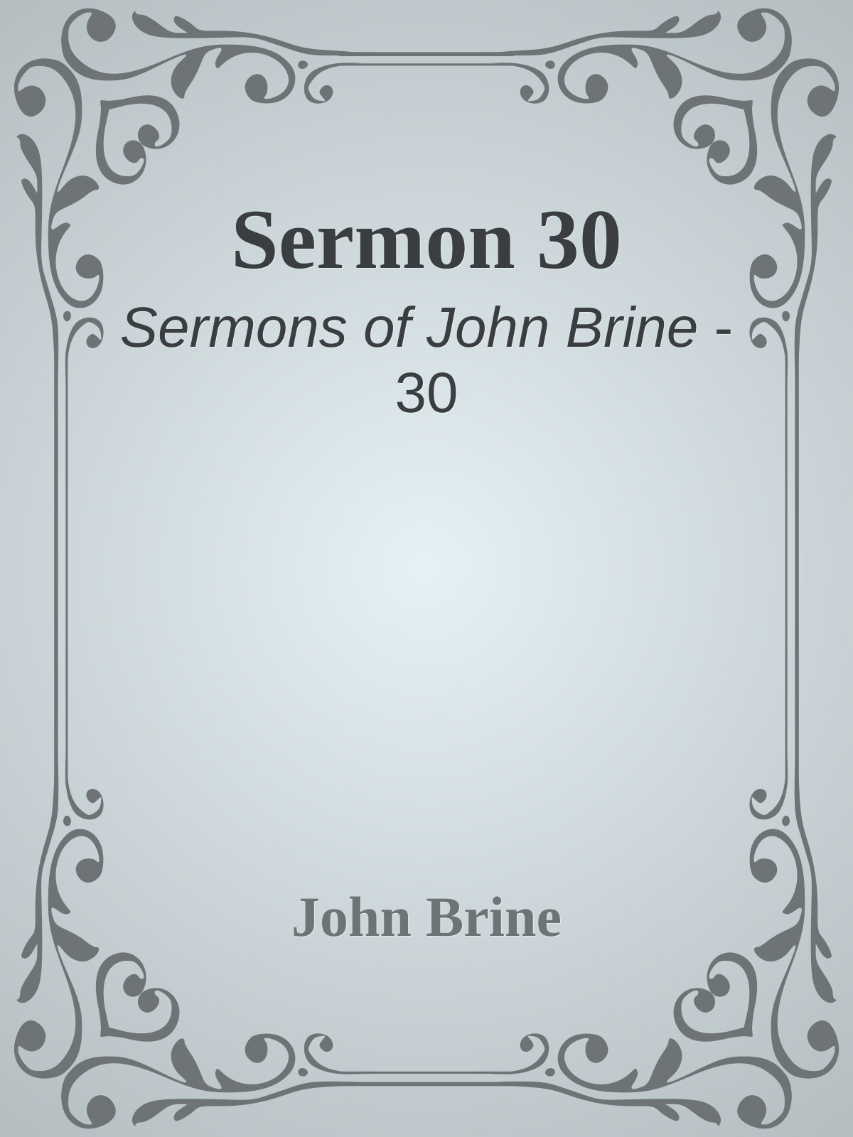 Sermon 30