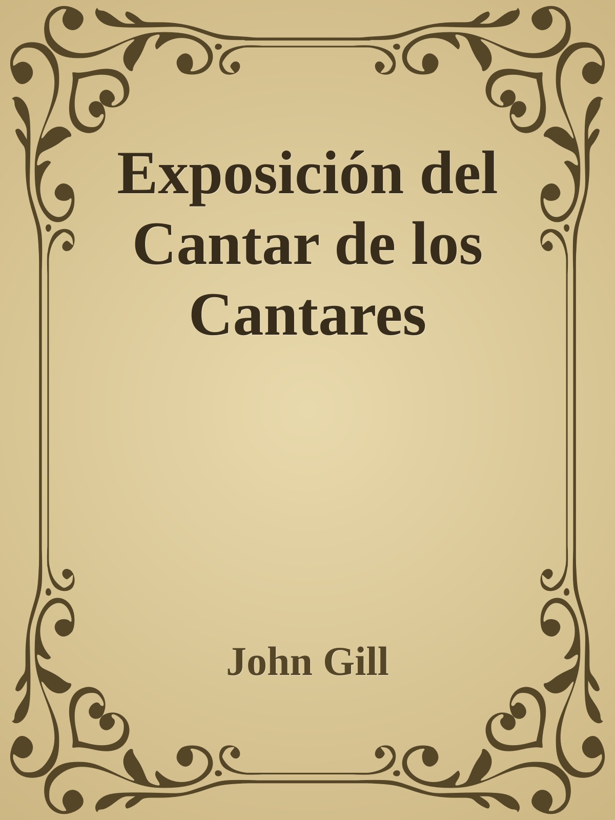 Exposición del Cantar de los Cantares