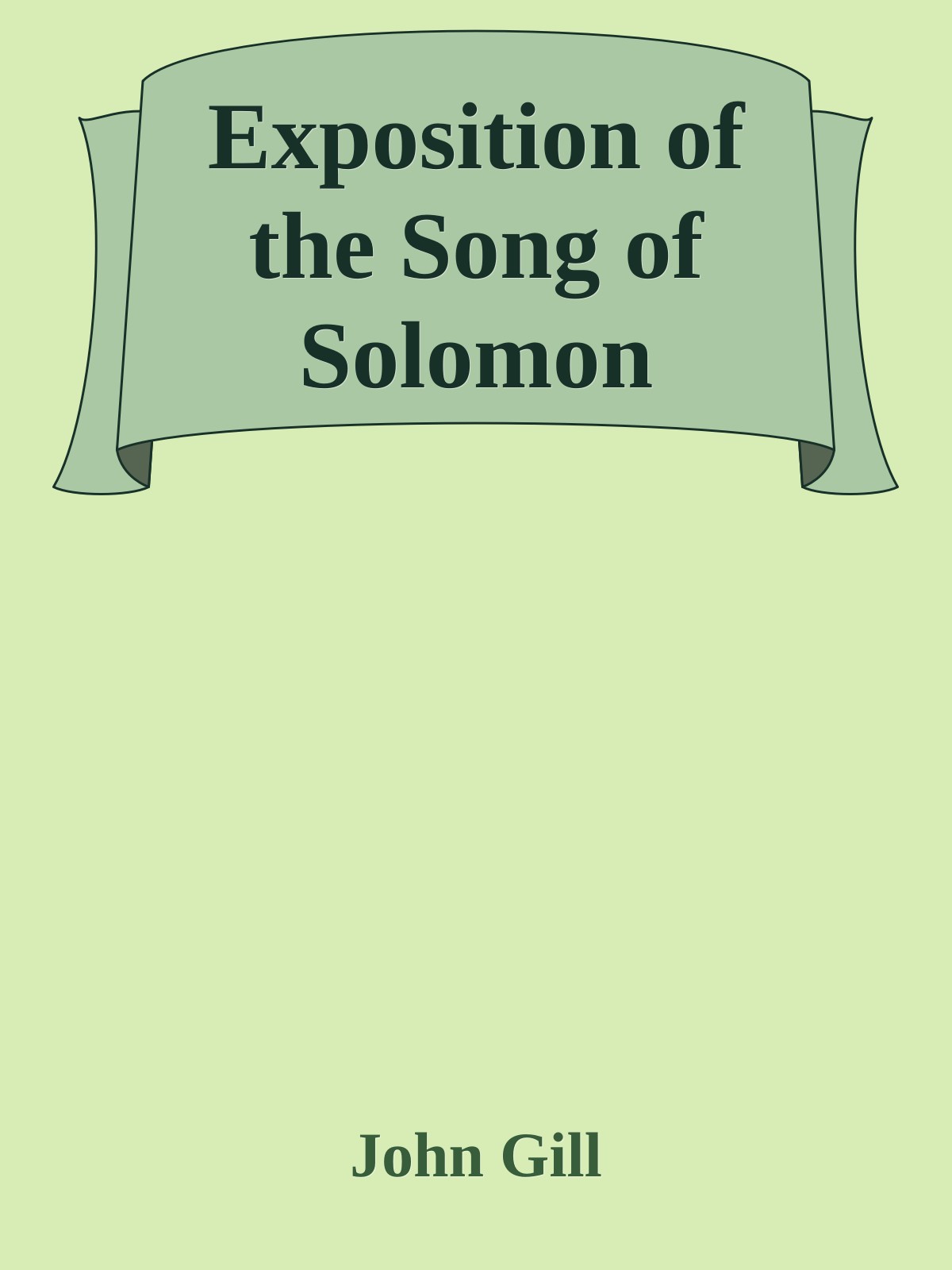 Exposition of the Song of Solomon